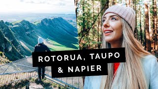 Epic NZ Road Trip 🇳🇿 Rotorua Taupō and Napier [upl. by Oigimer869]