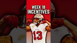 NFL Week 18 Incentives 🤑🚀 [upl. by Kimberli]