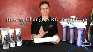 How to Change a Membrane in a RODI system [upl. by Jalbert]