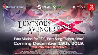 Gunvolt Chronicles Luminous Avenger iX  DLC Information [upl. by Lail]