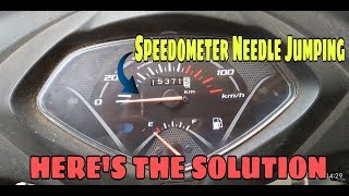 Speedometer Needle JumpingEasy Solution [upl. by Cindy]