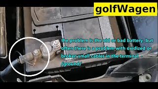 VW fault code 01598 battery problem [upl. by Biddie481]