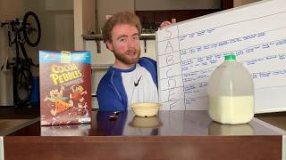 The Definitive Cereal Tier List Cocoa Pebbles [upl. by Natal]