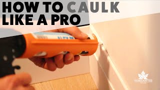 How to Caulk like a Pro [upl. by Nivled491]