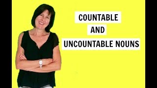 Countable and Uncountable Nouns  English Grammar lesson [upl. by Delinda]