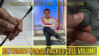 Determination of Packed Cell Volume PCV Practical with Easy Explanation  medicalmedicoz [upl. by Refynnej668]