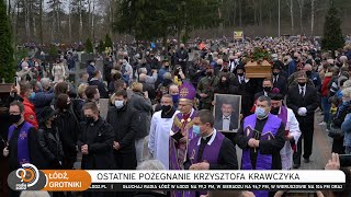 Pogrzeb Krzysztofa Krawczyka Ostatnie pożegnanie wielkiego artysty [upl. by Ahsaele574]