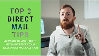 Real estate marketing  3 Direct Mail Tips [upl. by Nalyt]