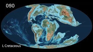 PlateTectonics amp Ice Ages  Scotese Animation 022116a [upl. by Aileen210]