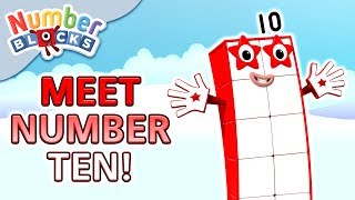 Numberblocks Meet Number Ten  Learn to Count  Meet the Numberblocks [upl. by Rakso252]