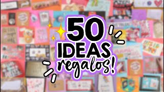 50 IDEAS de REGALOS fáciles y originales Recopilación 💕 Especial de San Valentín14 de febrero [upl. by Irma]