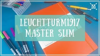 Leuchtturm1917 Master Slim Review [upl. by Ahsiuqet]