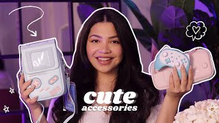 CUTE Nintendo Switch Accessories  A GeekShare  Stogatech Haul [upl. by Thormora]