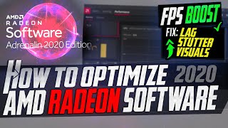 🔧 How to Optimize AMD Radeon Settings For GAMING amp Performance The Ultimate GUIDE 2020 Adrenaline [upl. by Florencia]