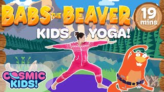 Babs the Beaver  A Cosmic Kids Yoga Adventure [upl. by Vasquez]