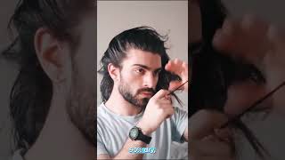 How To Perfectly Tie A Man Bun [upl. by Ericha]