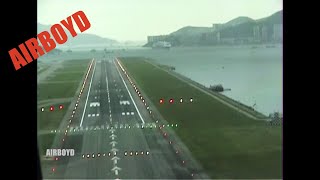 Landing At Hong Kong Kai Tak 20 Years Ago  IGS 13 [upl. by Yenmor]