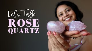 Rose Quartz Meanings Uses amp Healing Properties  AZ Satin Crystals [upl. by Natam166]