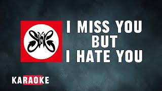 SLANK  I Miss You But I Hate You  Karaoke Live Performance [upl. by Eicnan]