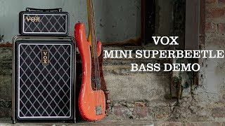 Mini Superbeetle Bass Amp Demos [upl. by Alameda843]