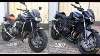 Evolution meiner Kawasaki Z750 Bj 2006 bis heute HowTo optical tuning [upl. by Nadoj]