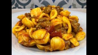 ORECCHIETTE CON SALSICCIA E POMODORINI  CUCINANDOMELAGODO [upl. by Smiley]