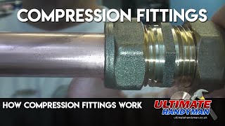 How compression fittings work [upl. by Aihsatal891]