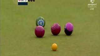 Lawn Bowls  2014 Commonwealth Games Womens Triples Gold Medal Match  Australia vs England [upl. by Callahan115]