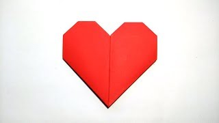 COMO HACER UN CORAZON DE PAPEL Audio Español  How to make a paper heart san valentin [upl. by Eille]