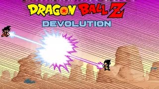 Dragon Ball Z Devolution The Saiyan Saga New Version 122 [upl. by Ihcelek]