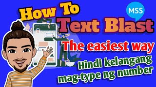 How To Text Blast  The Easiest Way  A StepbyStep Guide 2021 [upl. by Lentha]