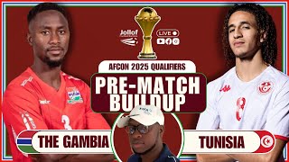 The Gambia Football Show X PreMatch Buildup  The Gambia vs Tunisia [upl. by Eiramlatsyrk]