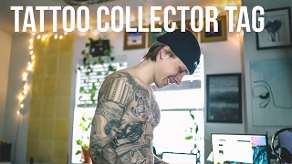 Questions About My Tattoos  Qcknd Tattoo Collector Tag [upl. by Lindo661]