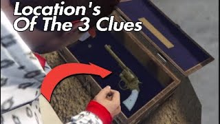 GTA 5 Treasure hunt All 3 Clue Locations [upl. by Enilhtak]