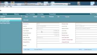 Banking software of Core Banking and MicroFinance Loan Processing [upl. by Ykcub]