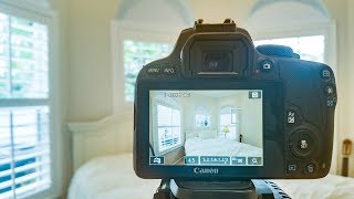 Auto Exposure Bracketing HDR Camera Settings  Easy Real Estate Photography [upl. by Fisk]