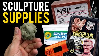 Basic Sculpting Supplies [upl. by Obidiah]