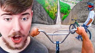 Insane BMX Downhill [upl. by Litnahs]