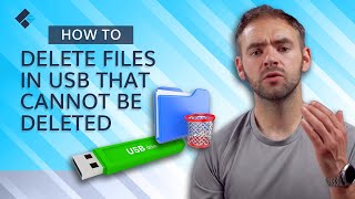 How to Delete Files in USB That Cannot Be Deleted 4 Methods [upl. by Cj]