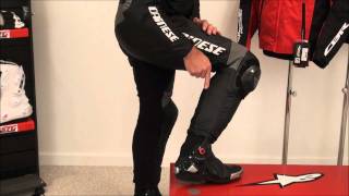 Dainese In Boot Explained from SportbikeTrackGearcom [upl. by Arocet920]