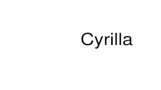 Cyrilla  Name Origin Meaning Variations [upl. by Ztnahc]