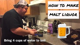 How to make Malt Liquor [upl. by Birecree]