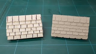 Miniature Tile Slate amp Wooden Shingle Roofing [upl. by Sug773]