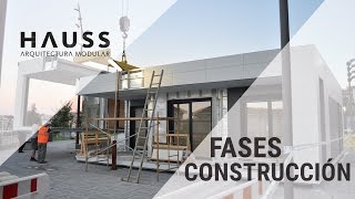 HAUSS MODULAR Fases de fabricación [upl. by Sivek]