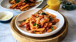 How to make Penne AllArrabbiata  Penne Arrabbiata  Easy Italian Pasta Recipe [upl. by Kelsi]