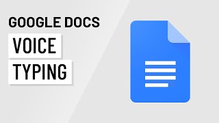 Google Docs Voice Typing [upl. by Hidie]