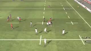 Rugby Challenge 4 gameplay Saracens Vs Harlequins Highlights [upl. by Perlis988]