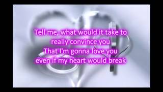 Kenny G ft Aaron Neville  Even If My Heart Would Break Lyrics [upl. by Notyalk]