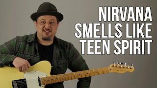 Nirvana Smells Like Teen Spirit Guitar Lesson  Tutorial [upl. by Teodora181]