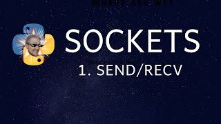 Sockets Tutorial with Python 3 part 1  sending and receiving data [upl. by Felicle927]